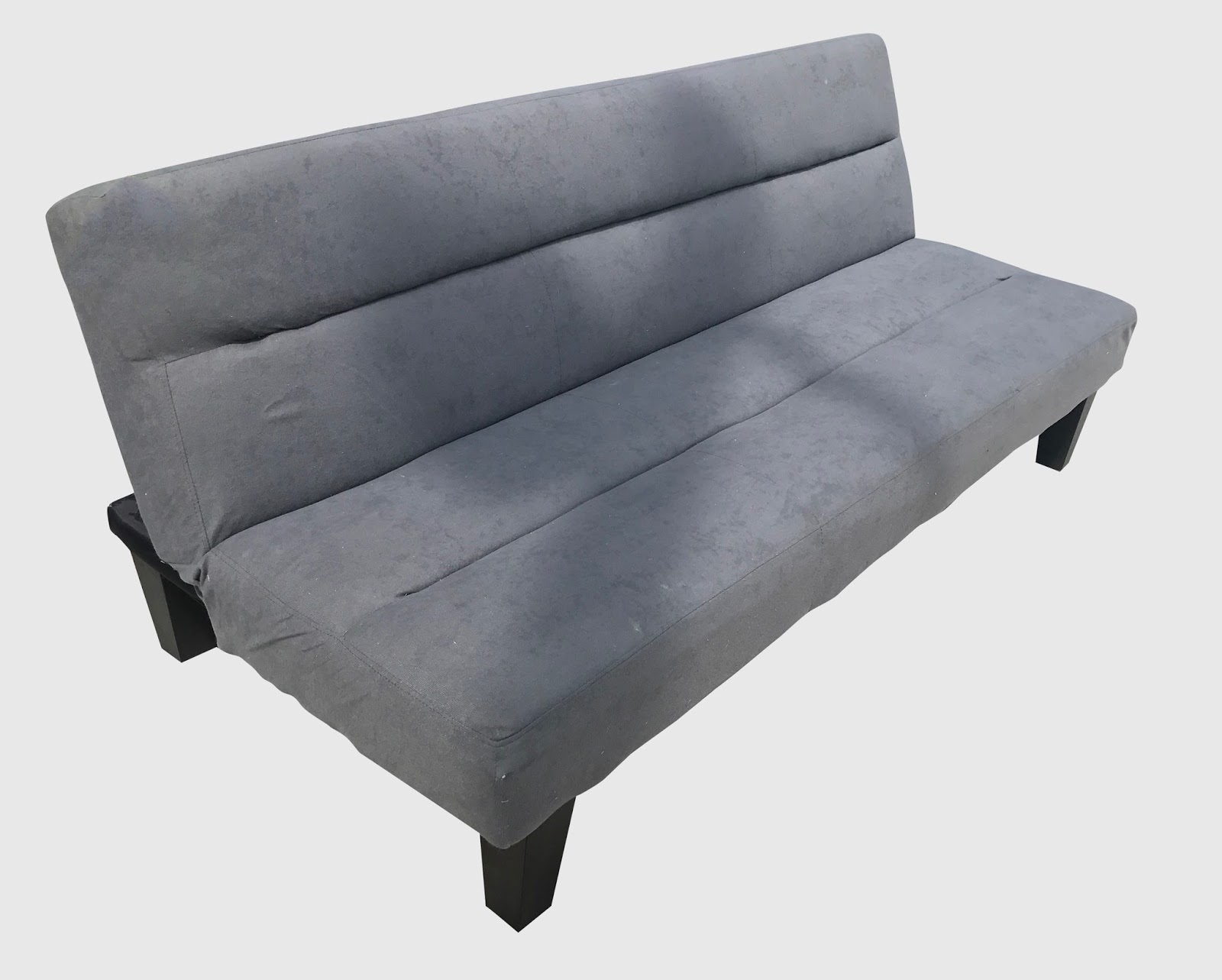 Uhuru Furniture & Collectibles Grey Futon 75 SOLD