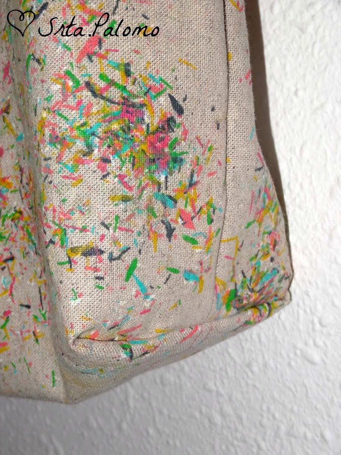 tutorial tote bag pintado a mano