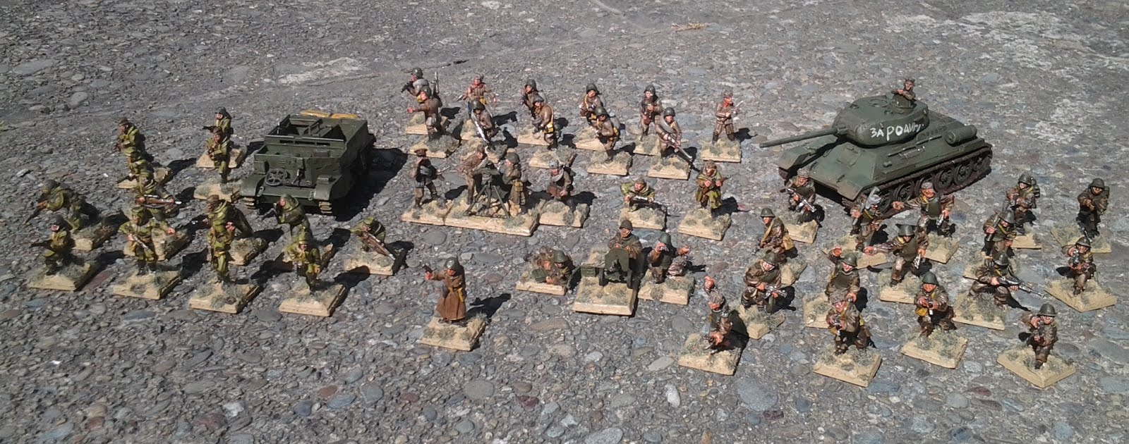 Bolt Action Finished Soviets
