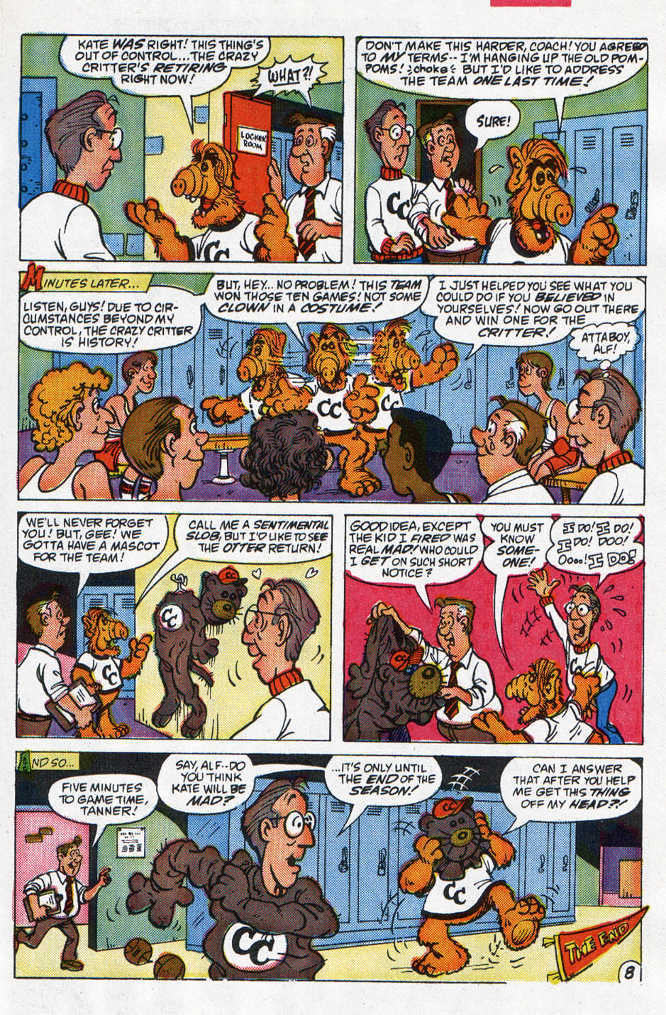 Read online ALF comic -  Issue #6 - 9
