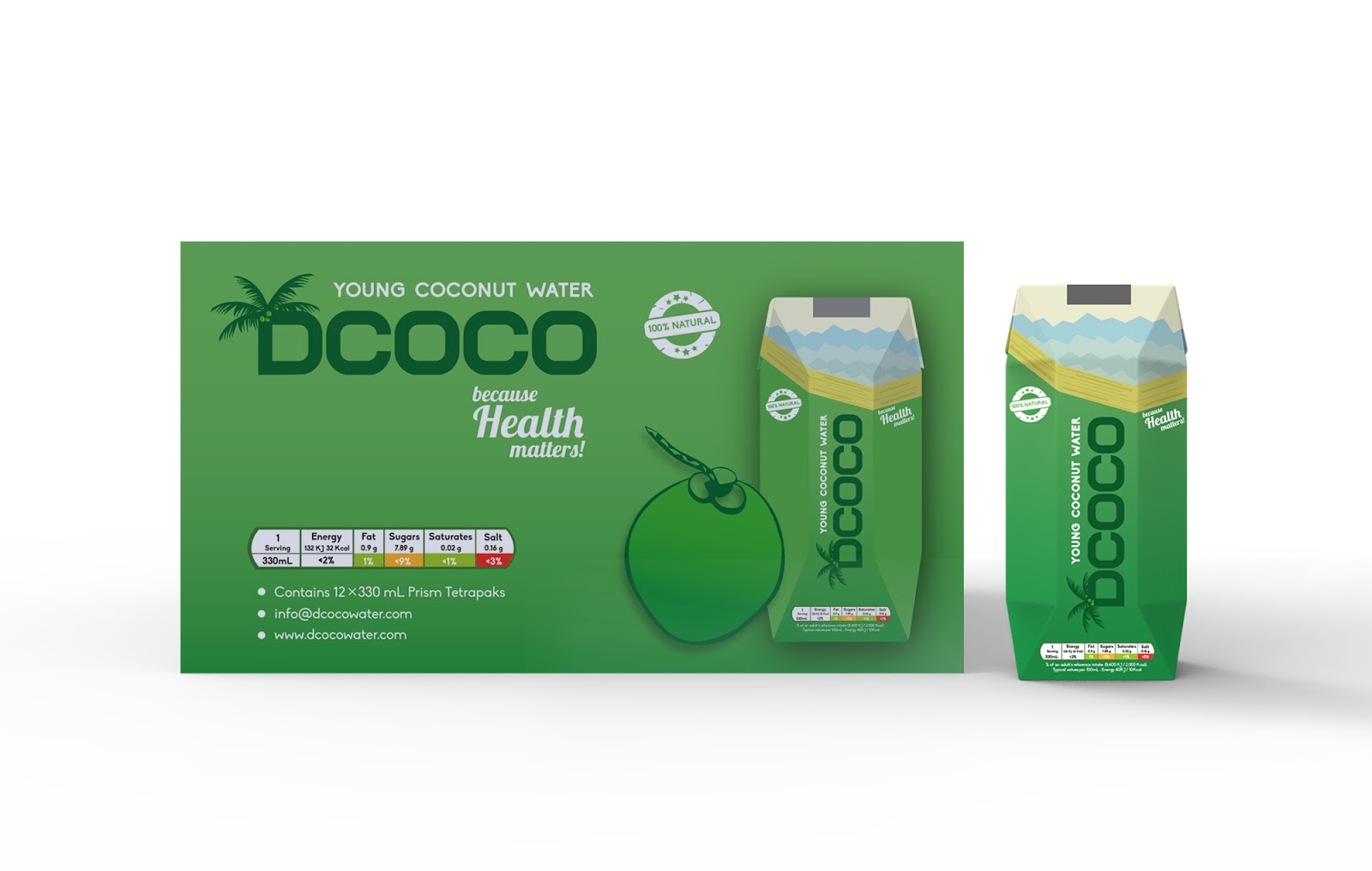 Dicoco DCOCO Coconut Water – Packaging Of The World