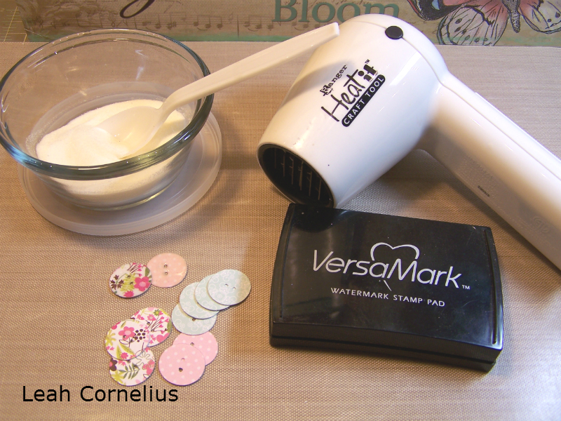 She's a Sassy Lady Pattern Paper Buttons