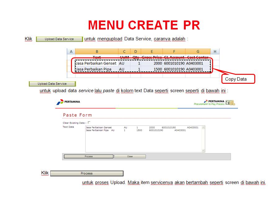 Klik MauMu SHARING ILMU &quot;CREATE WEB PR (PURCHASE