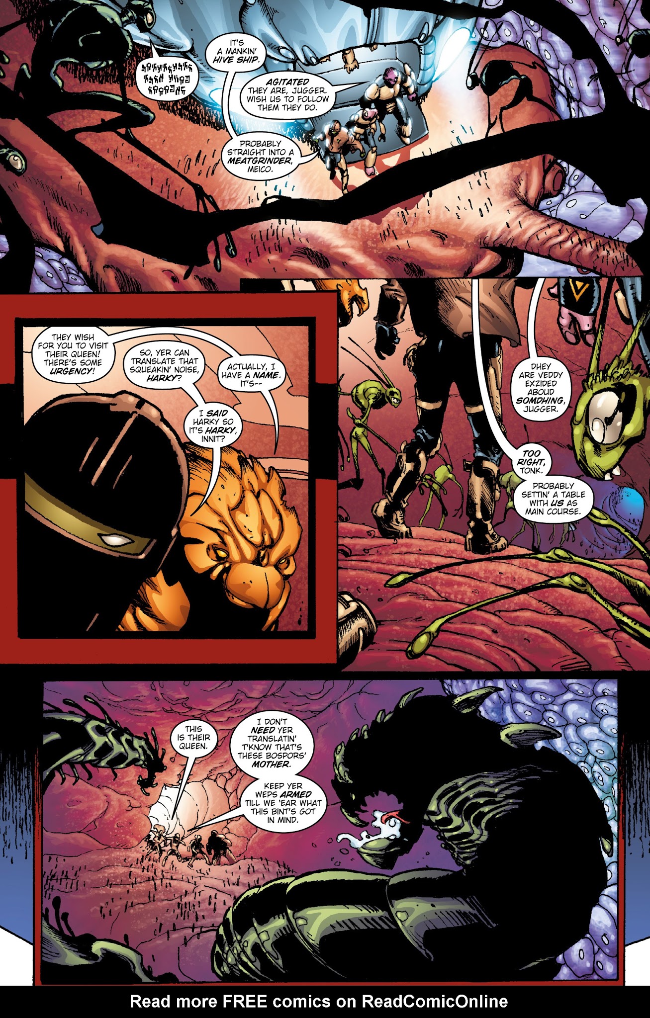 Read online Alien Legion: Uncivil War comic -  Issue # TPB - 25