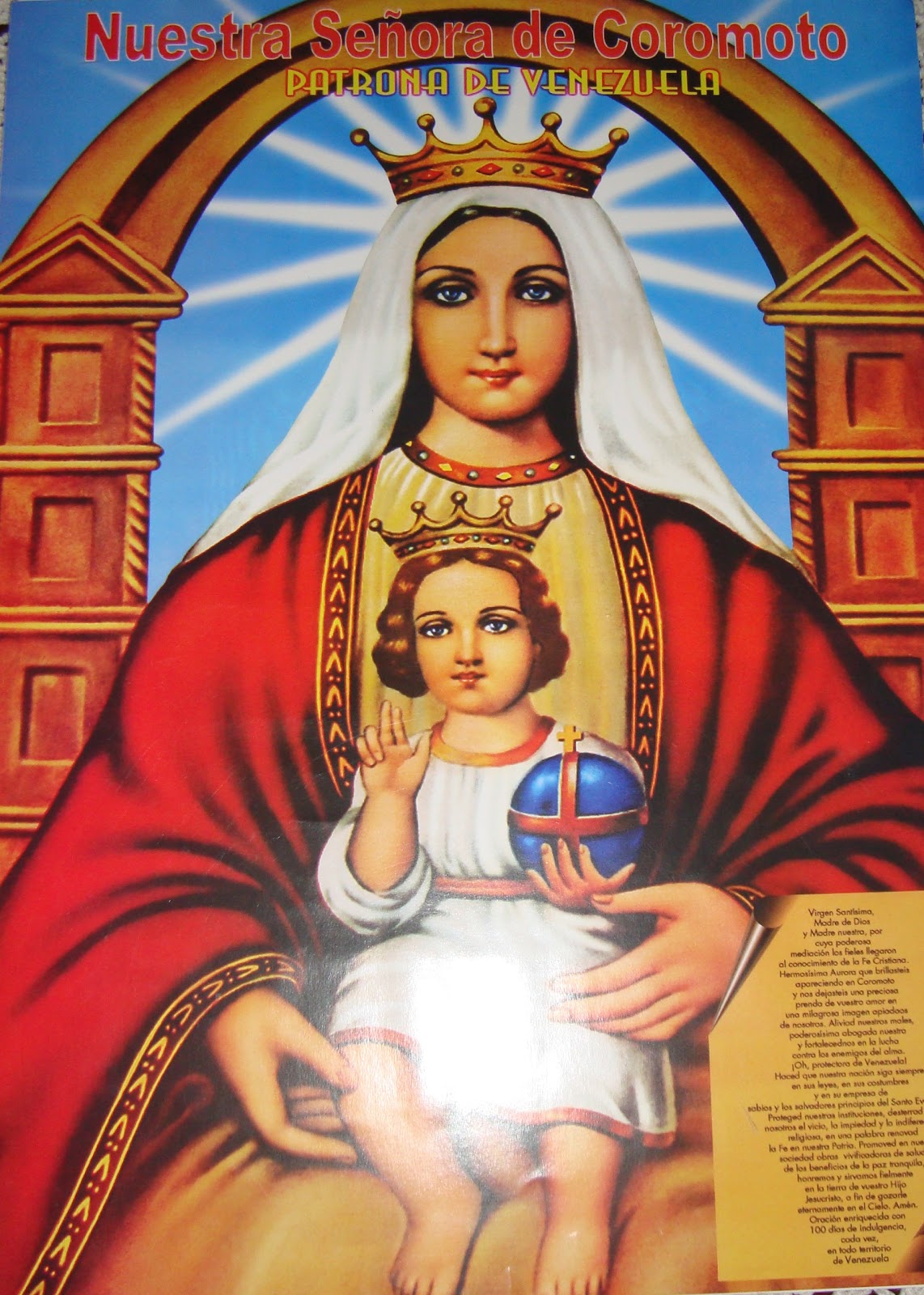 En La Vía Singular de La Vida: Nuestra Señora de Coromoto. Patrona de