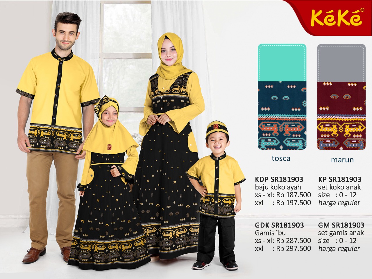 Dannis Sarimbit 2017 Gamis Chic