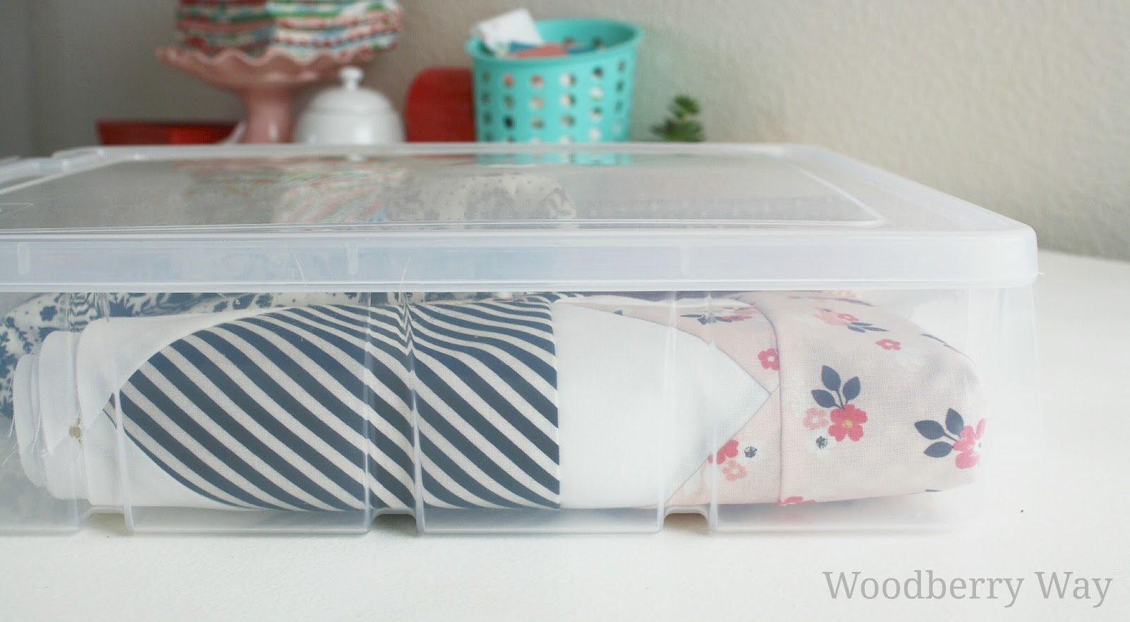 Woodberry Way Quilt Project Storage Solution