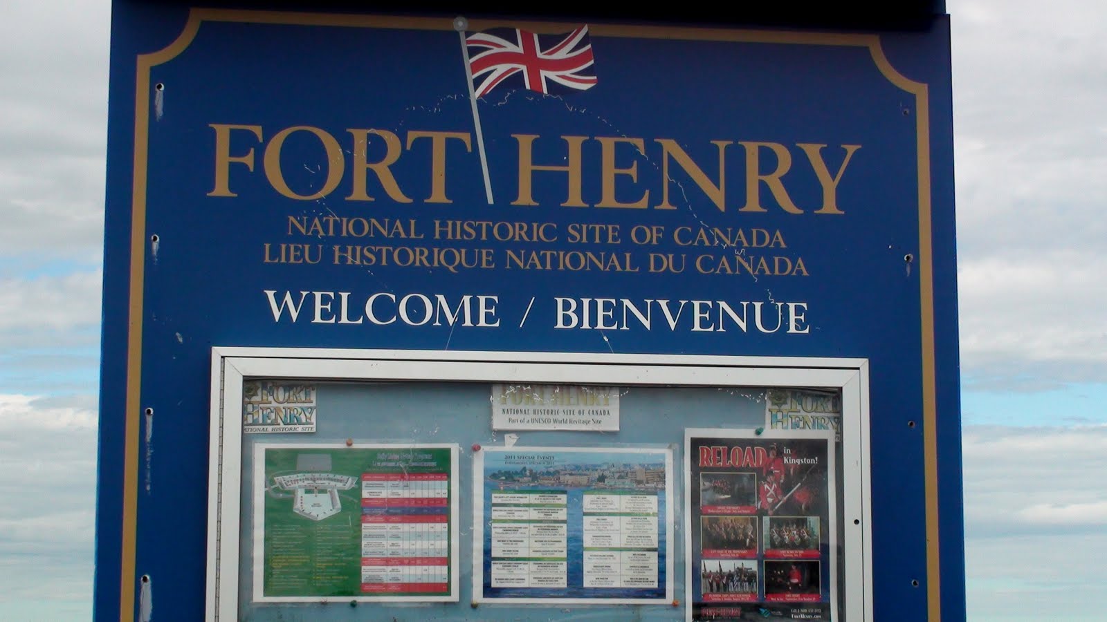 Sign of Fort Henry