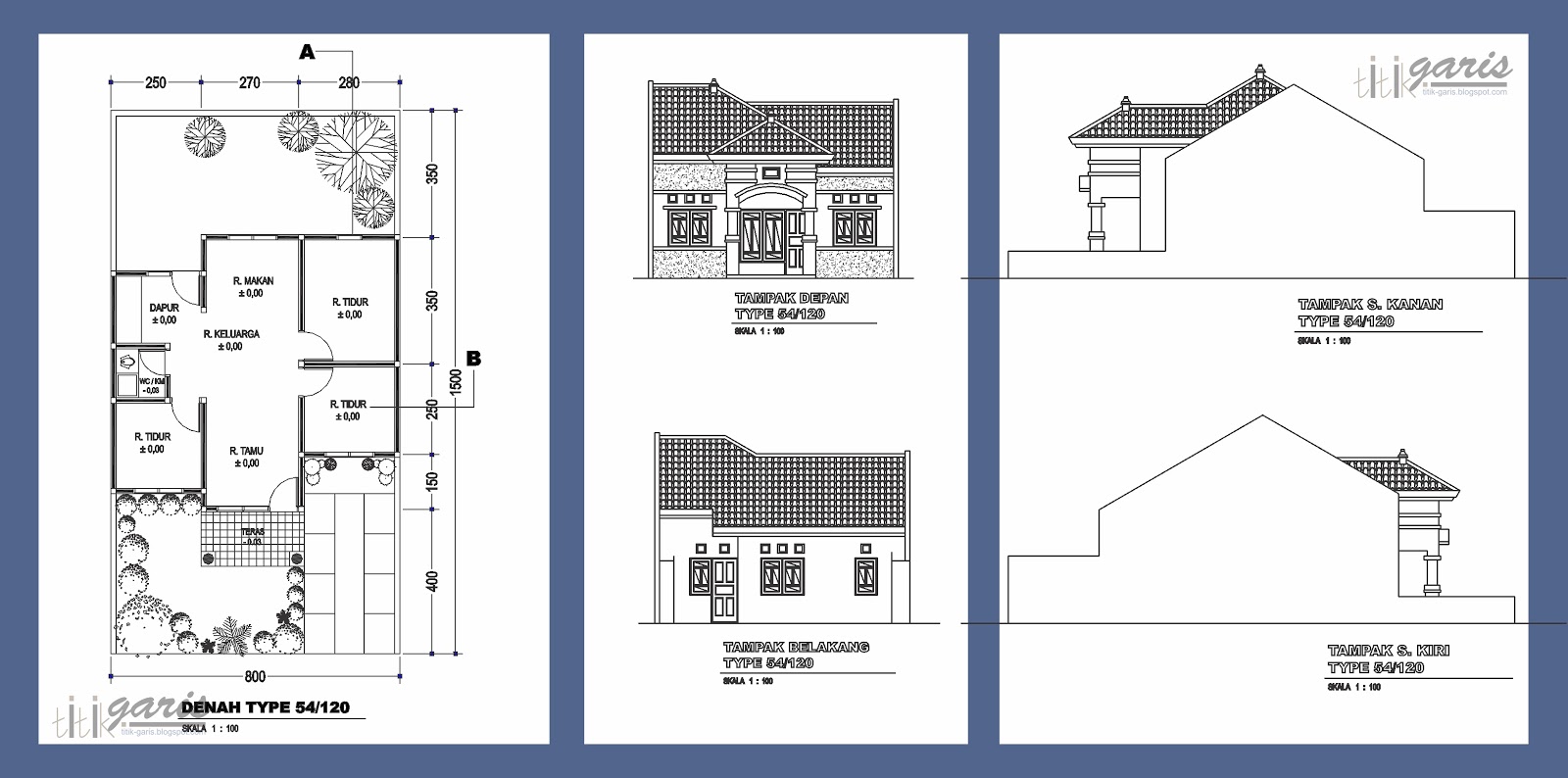  ide tentang Denah Desain Rumah di Pinterest  Rumah Kayu dan Warna Cat