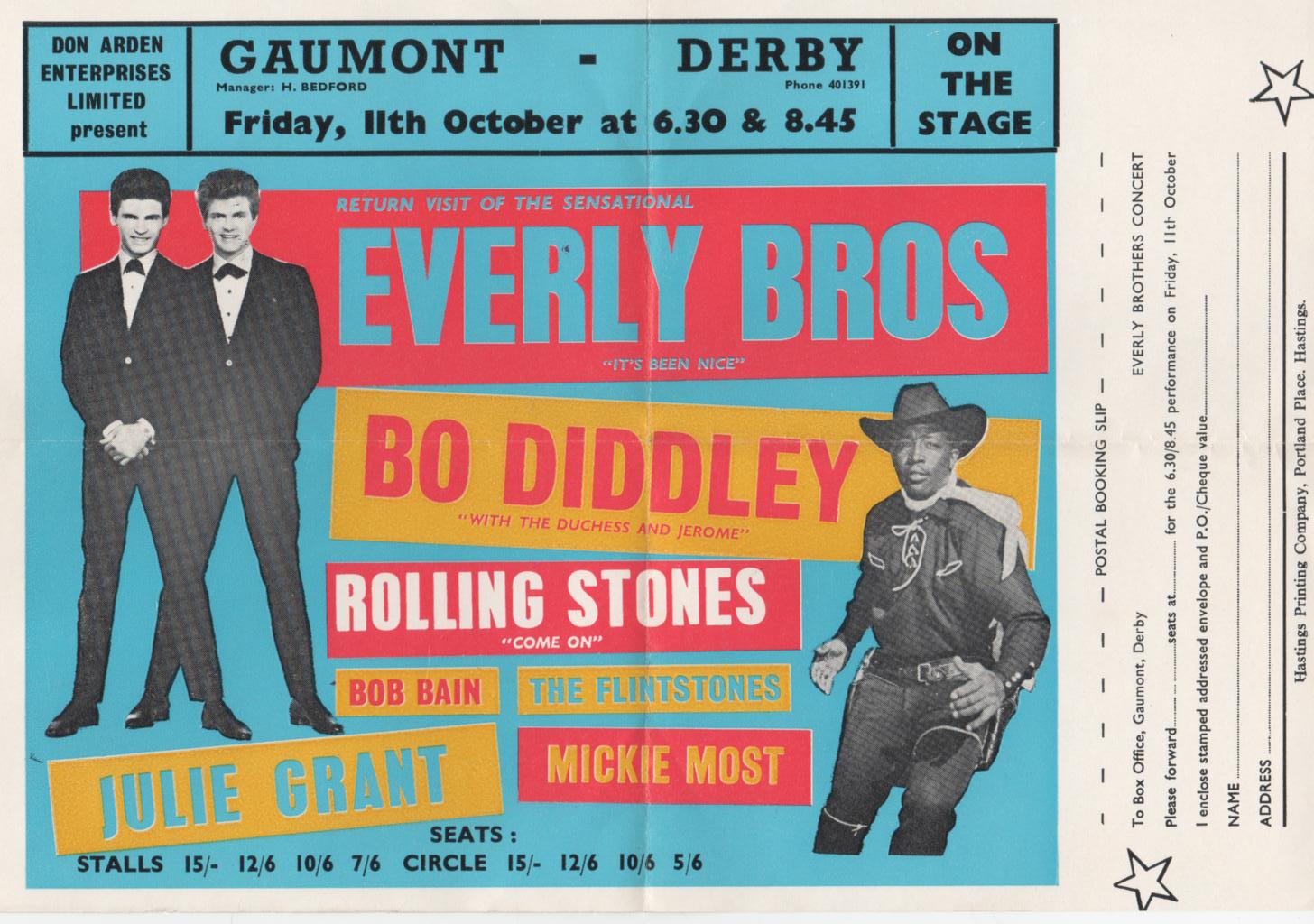 An Alternative Derby Wed 8th June Stones Diddley And Gig Loss Stats