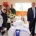 Photos: President Trump and wife visit survivors of the Florida school shooting
