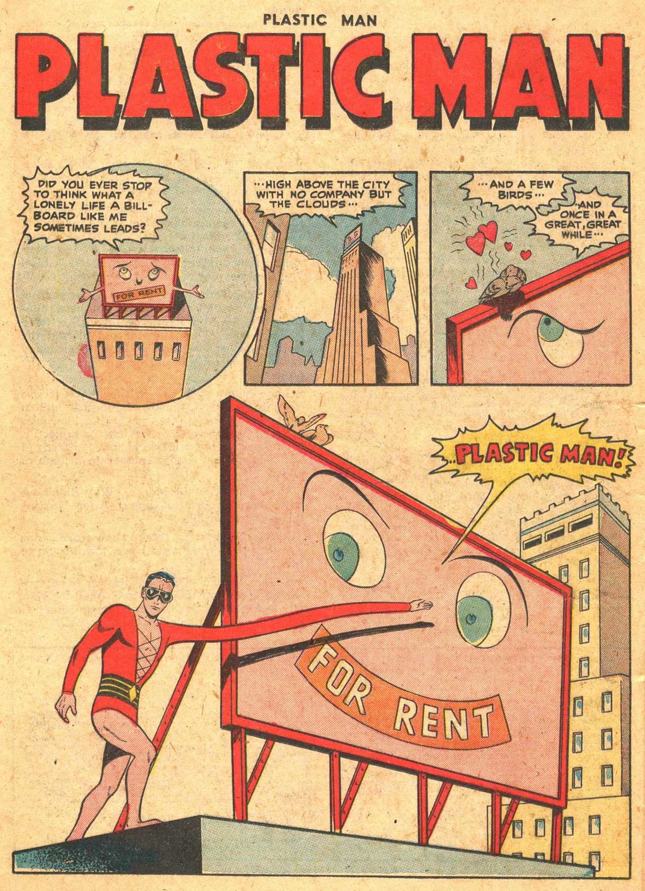 Read online Plastic Man (1943) comic -  Issue #7 - 36