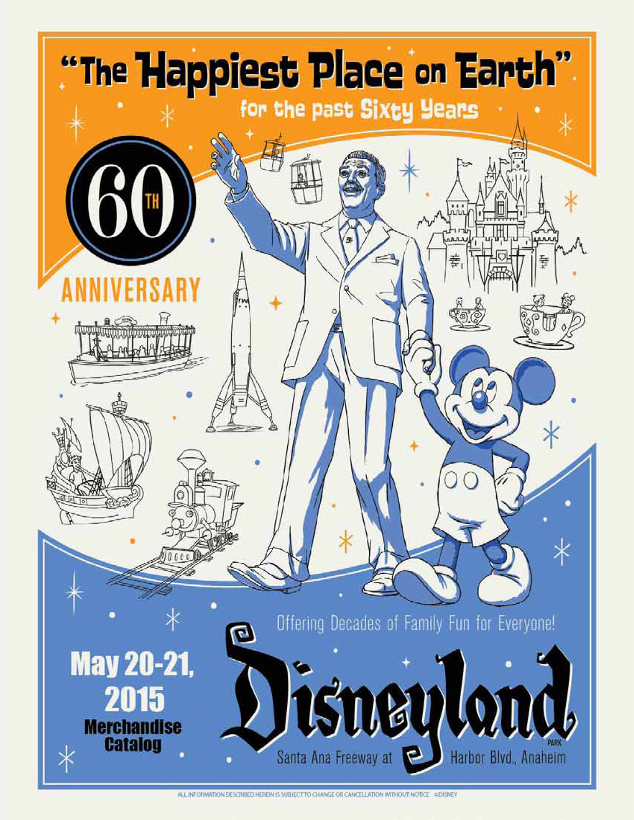 Disneyland 60th anniversary date
