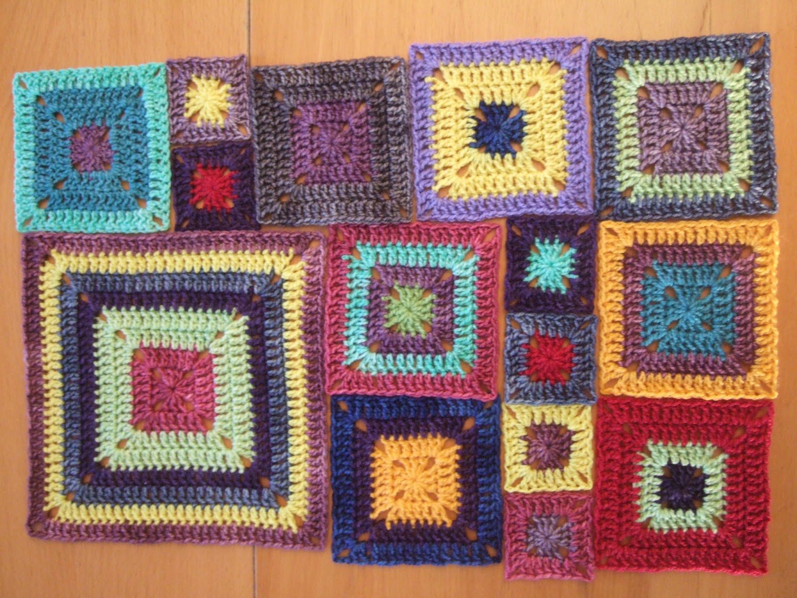 Comment assembler granny square