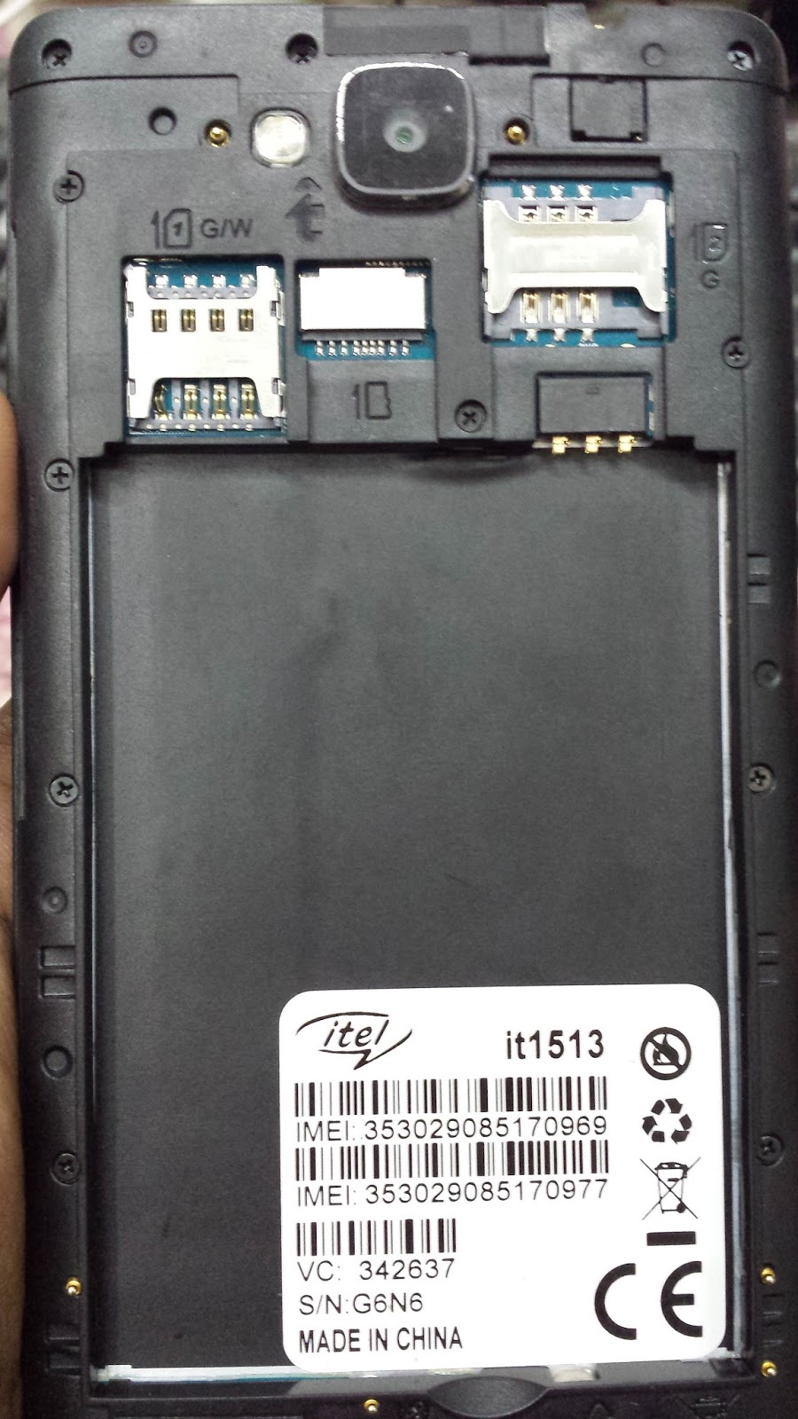 GSM FIRMWARE FLASH FILE: ITEL IT1513 FLASH FILE (STOCK-ROM) Sc77xx 6.0 ...
