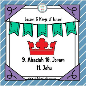 http://www.biblefunforkids.com/2019/10/6-kings-9-ahaziah-10-joram-11-jehu.html