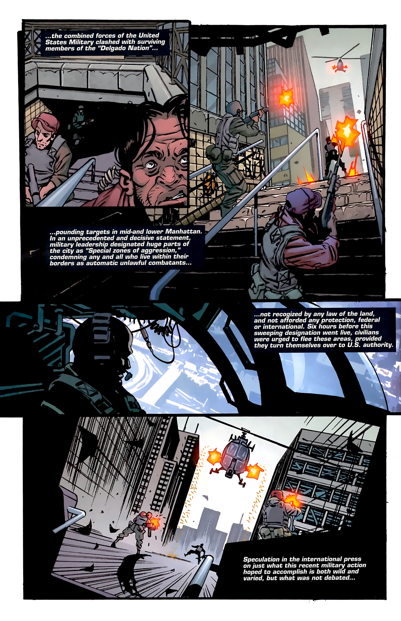 Read online DMZ (2006) comic -  Issue #52 - 3