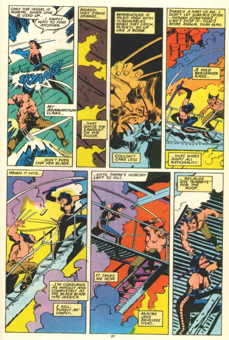 Read online Wolverine (1988) comic -  Issue #2 - 22