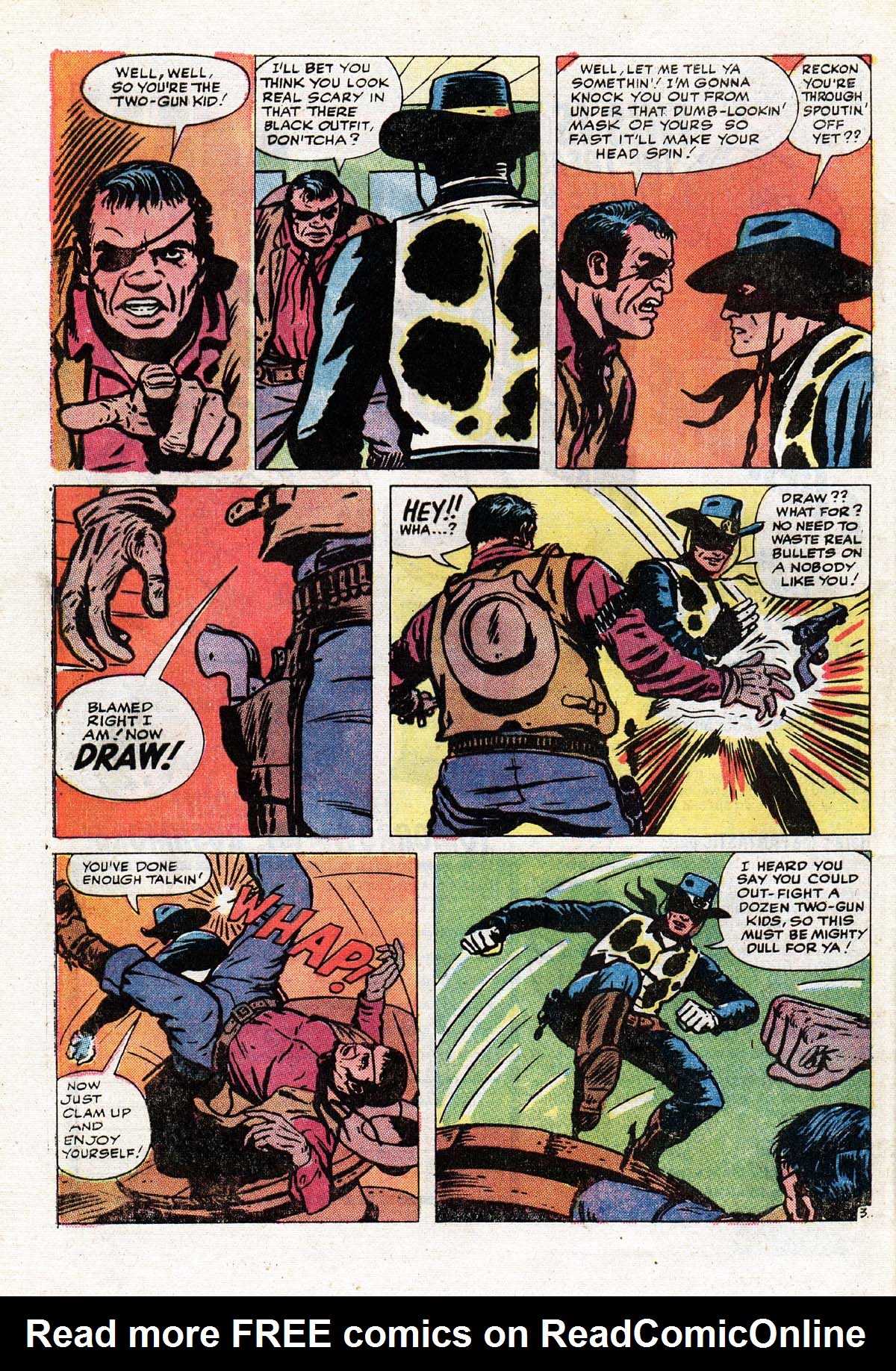 Read online The Mighty Marvel Western comic -  Issue #28 - 22