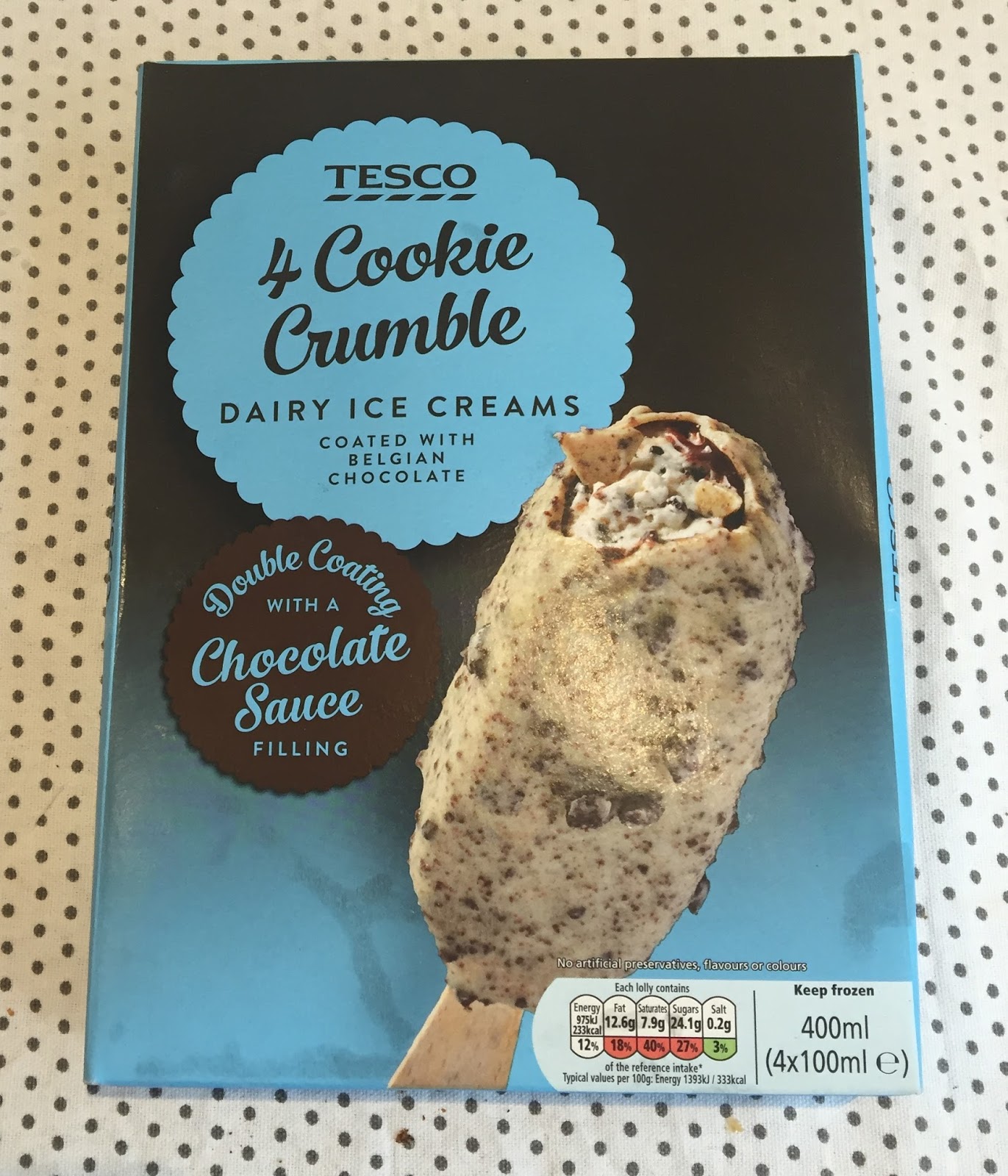 Archived Reviews From Amy Seeks New Treats Cookie Crumble Ice Cream