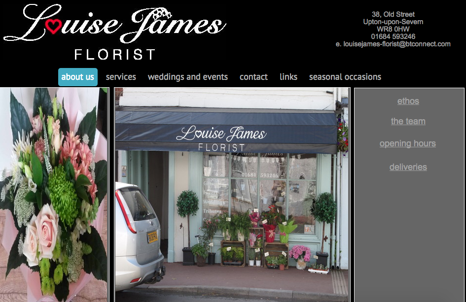 The Vanilla Pod Bakery Louise James Florist