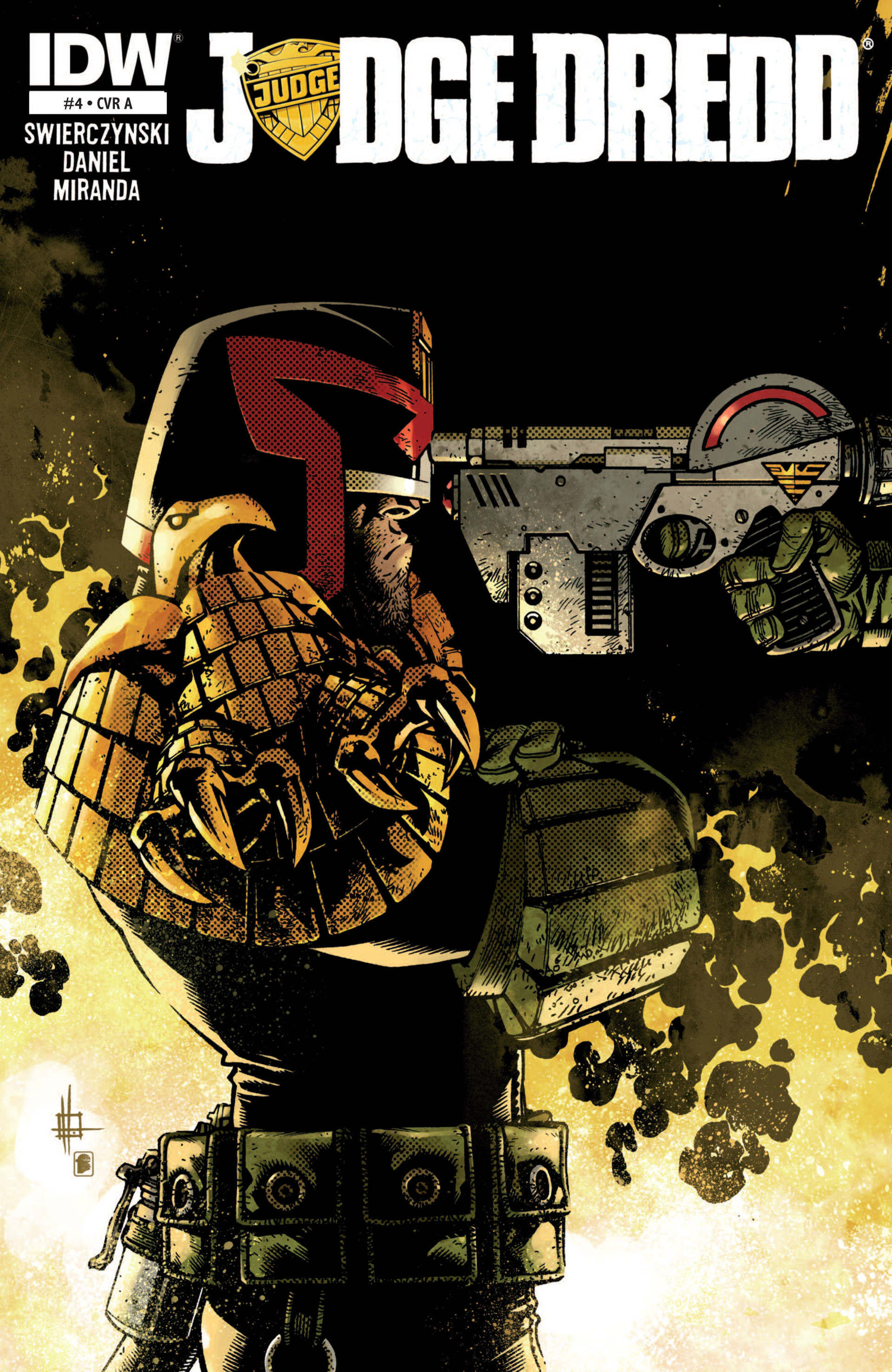 Read online Judge Dredd (2012) comic -  Issue #4 - 1