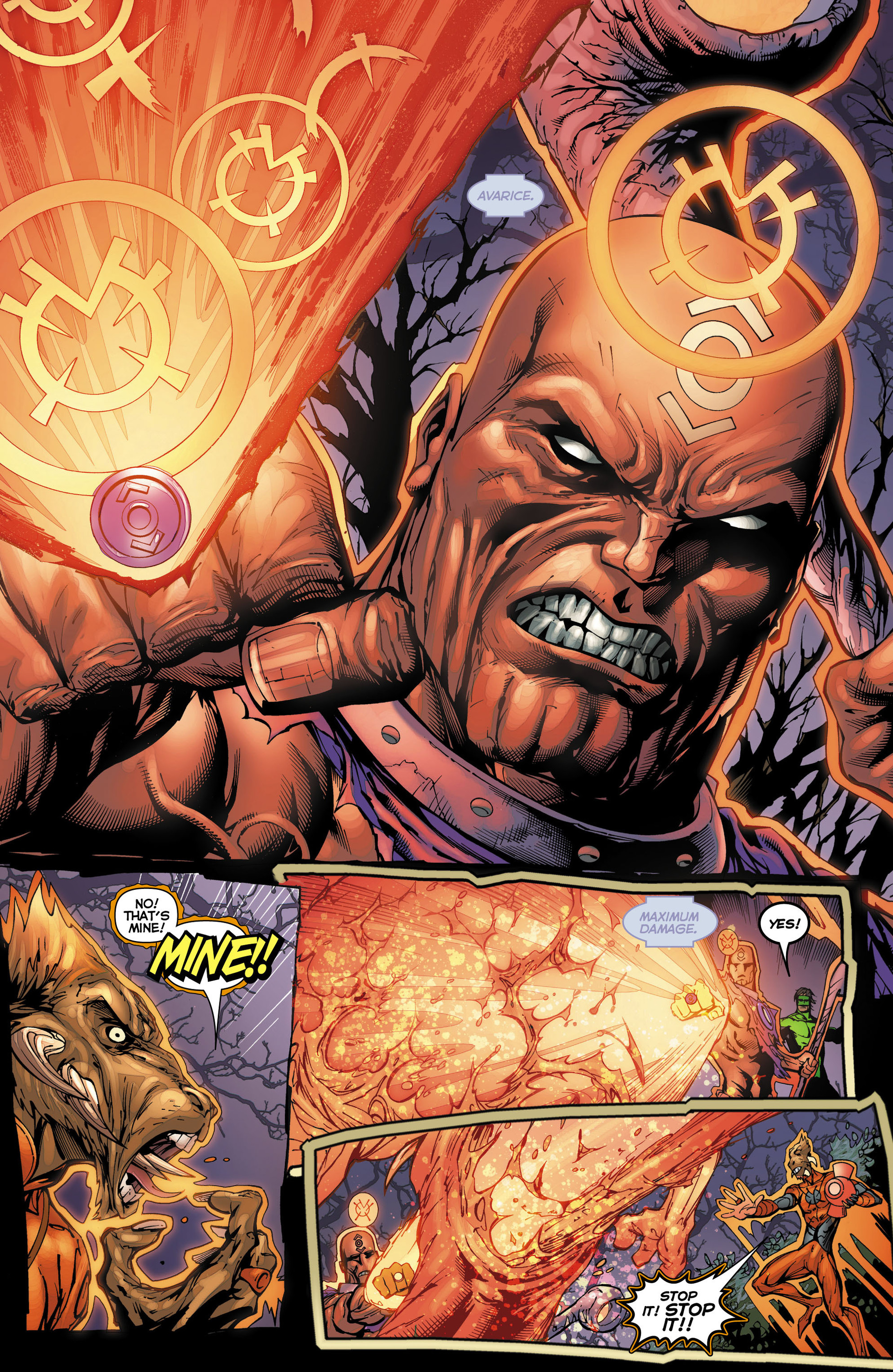 Read online Green Lantern: New Guardians comic -  Issue #11 - 15