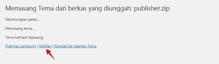 Cara Memasang Dan Mengganti Tema Blog Wordpress