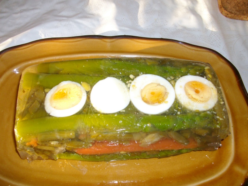Tout ce que Jackyie aime: Terrine de légumes en gelée