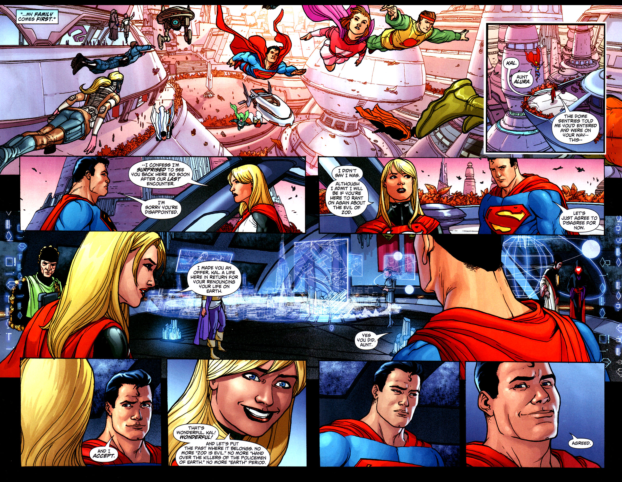 Read online Superman: World of New Krypton comic -  Issue #1 - 5