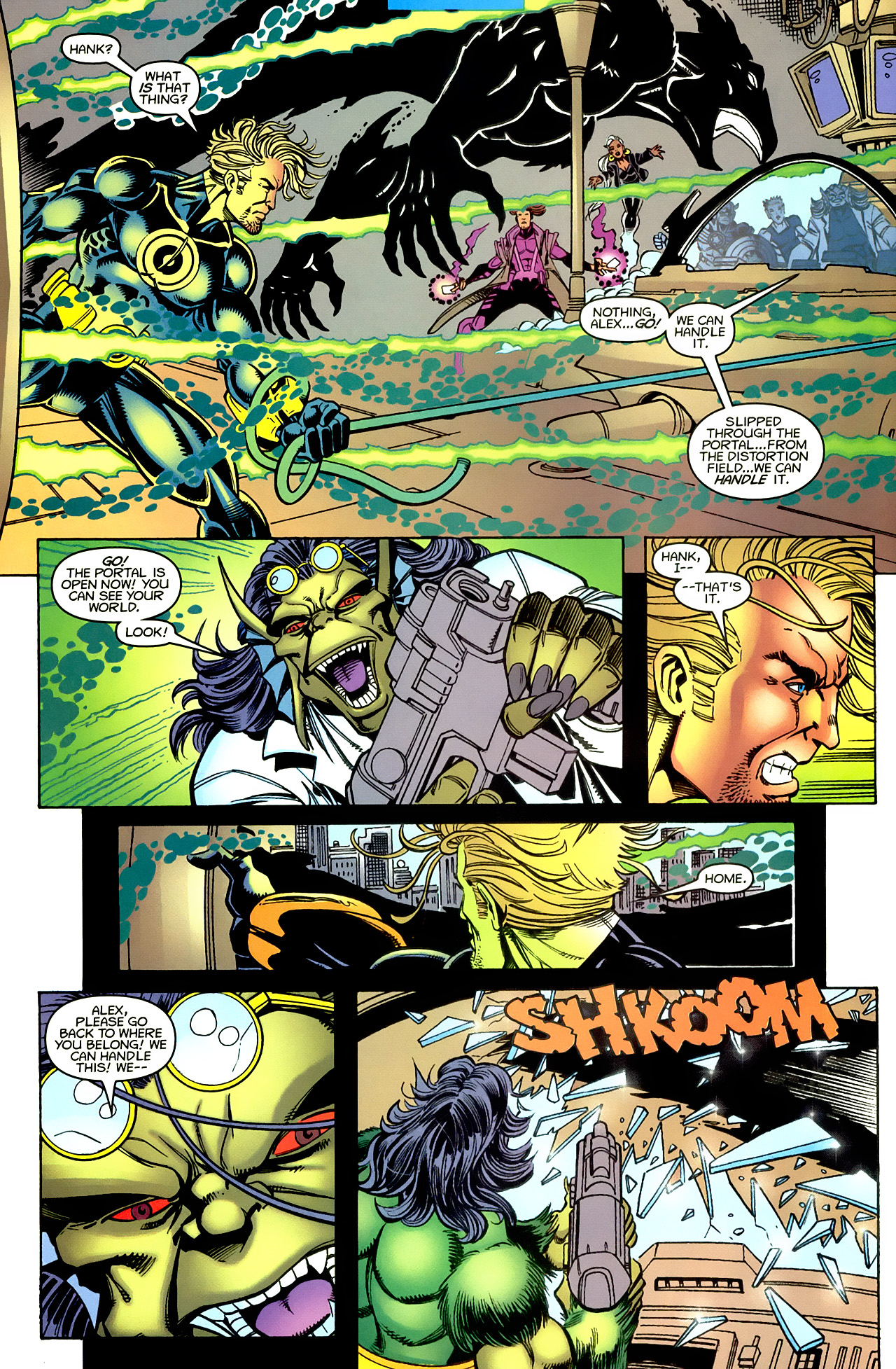 Read online Mutant X comic -  Issue #25 - 33