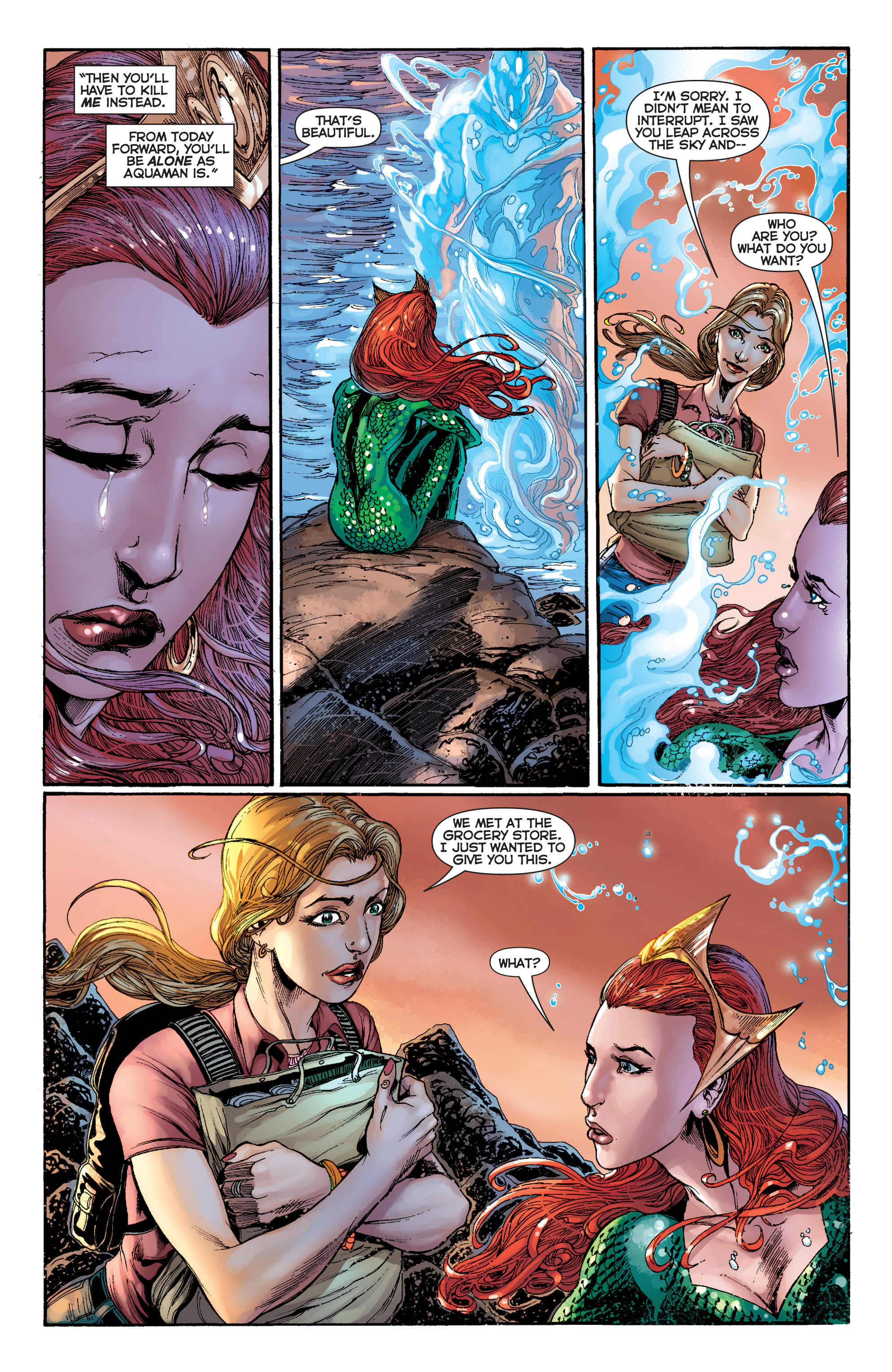 Read online Aquaman (2011) comic -  Issue #6 - 20