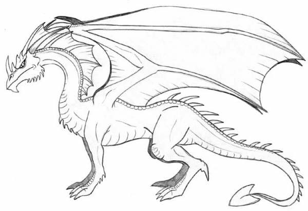 Dibujo de dragones a lapiz faciles - Imagui