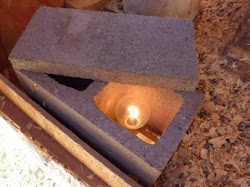 chickens keep ways water winter freezing easy coop five chicken waterer diy eggs daily block cinder fresh heater duck heated