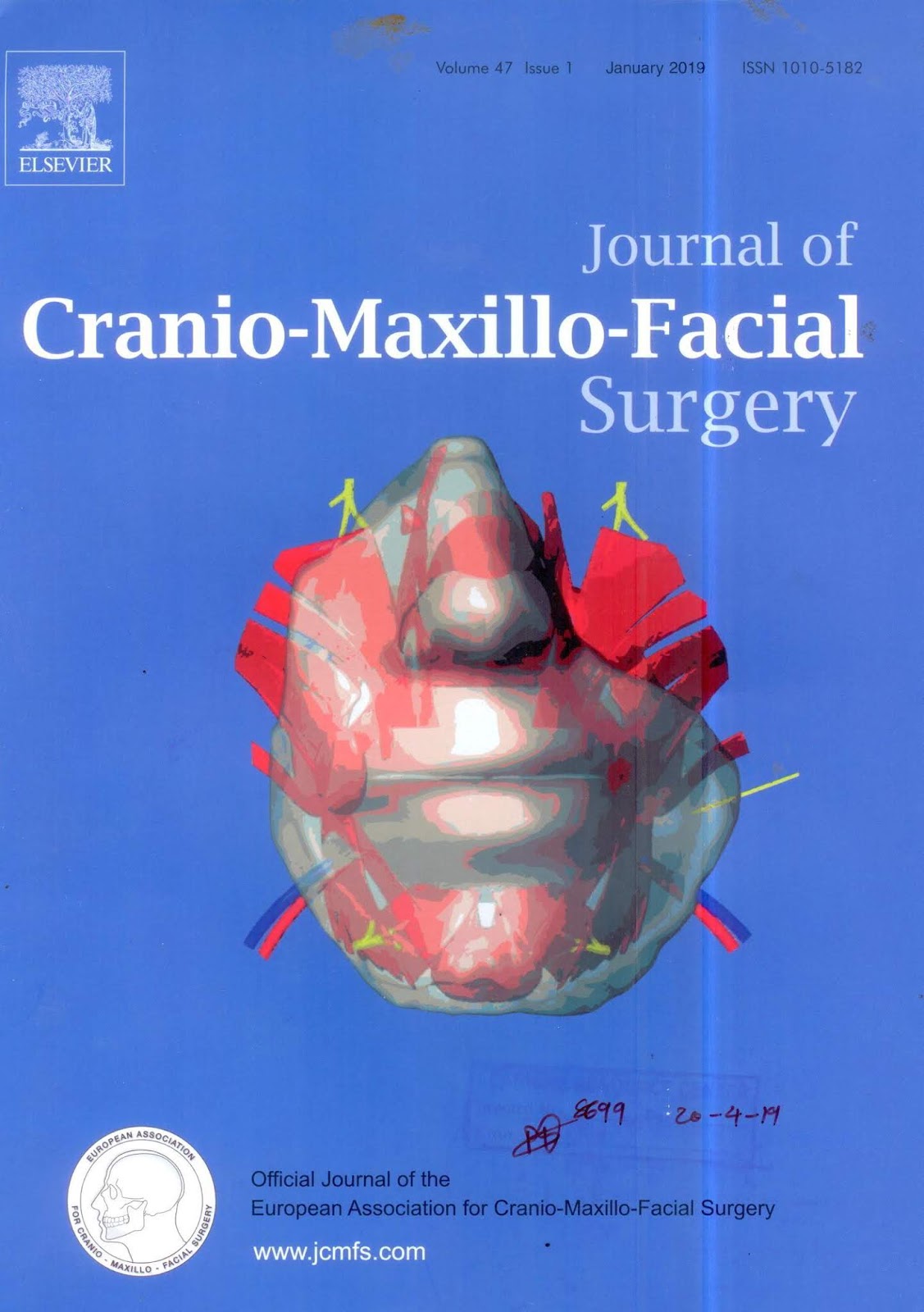 https://www.sciencedirect.com/journal/journal-of-cranio-maxillofacial-surgery/vol/47/issue/1