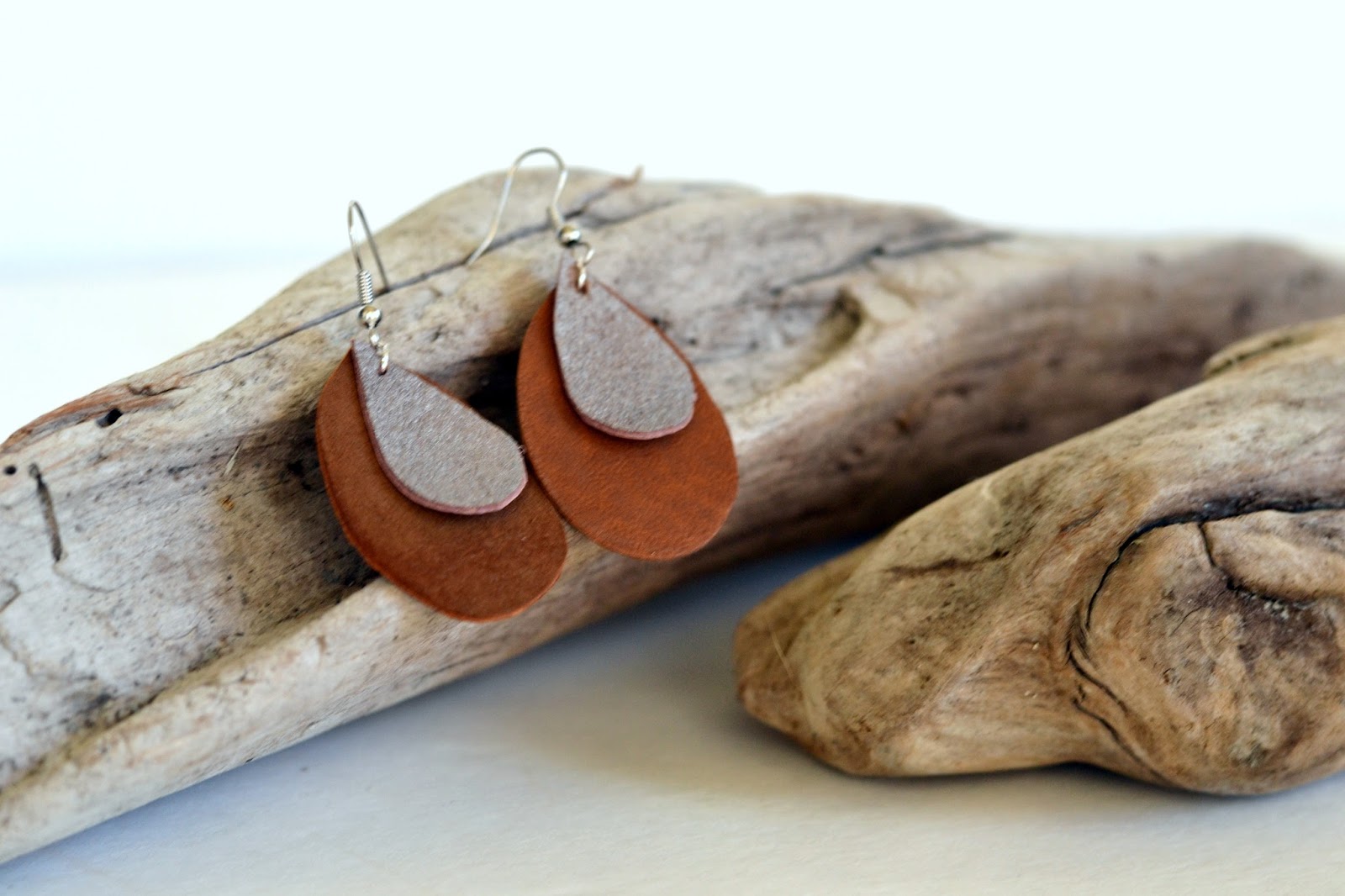 DIY Leather Earrings