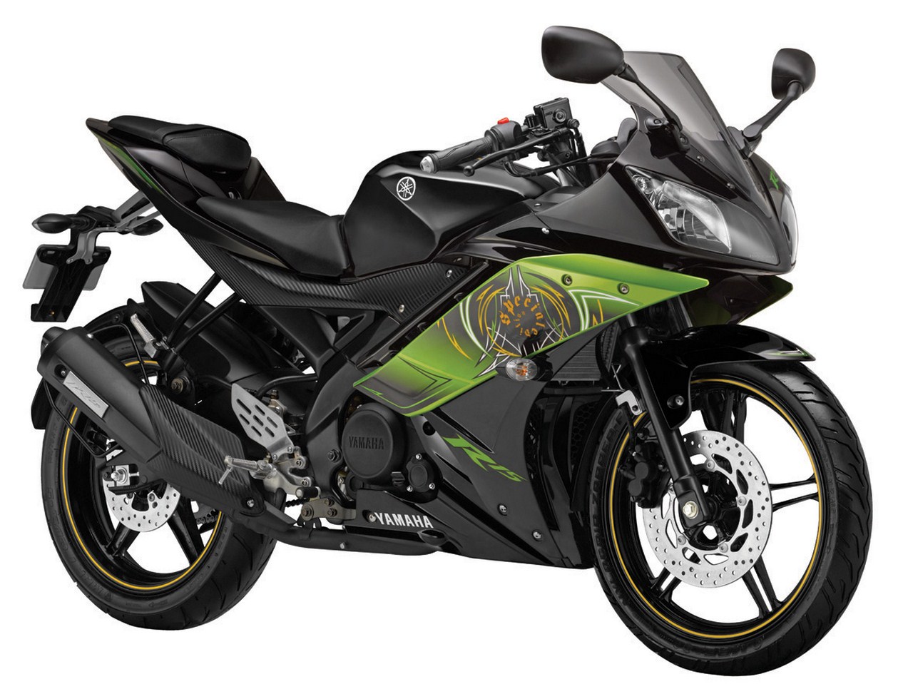 Indian Automobiles: YAMAHA R15 V2 NEW COLOURS LAUNCHED