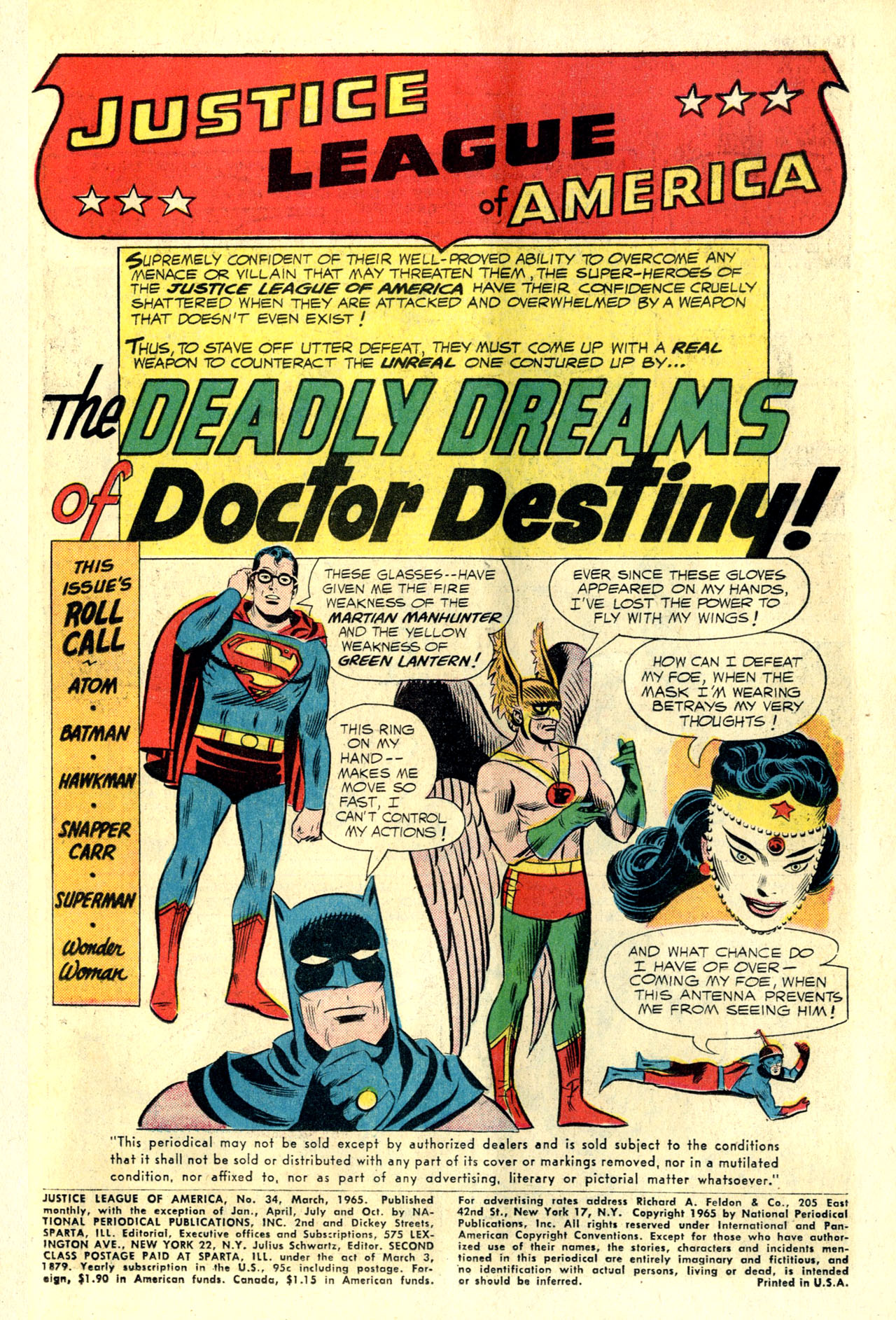 Justice League of America (1960) 34 Page 2