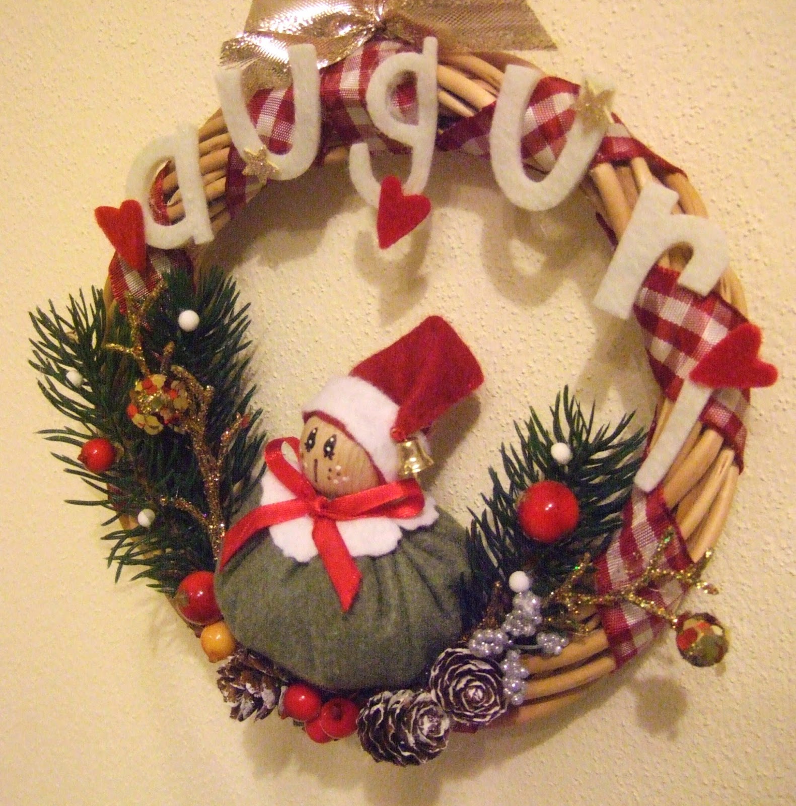 stelle di natale in pannolenci