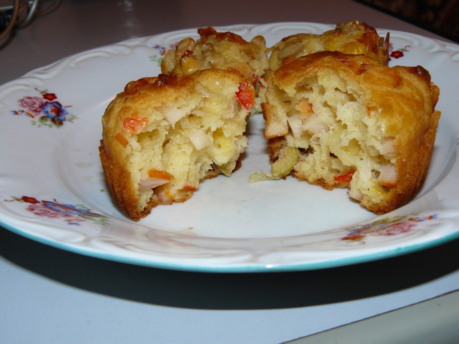 home made easy cakes Salty Muffins Easy Recipe