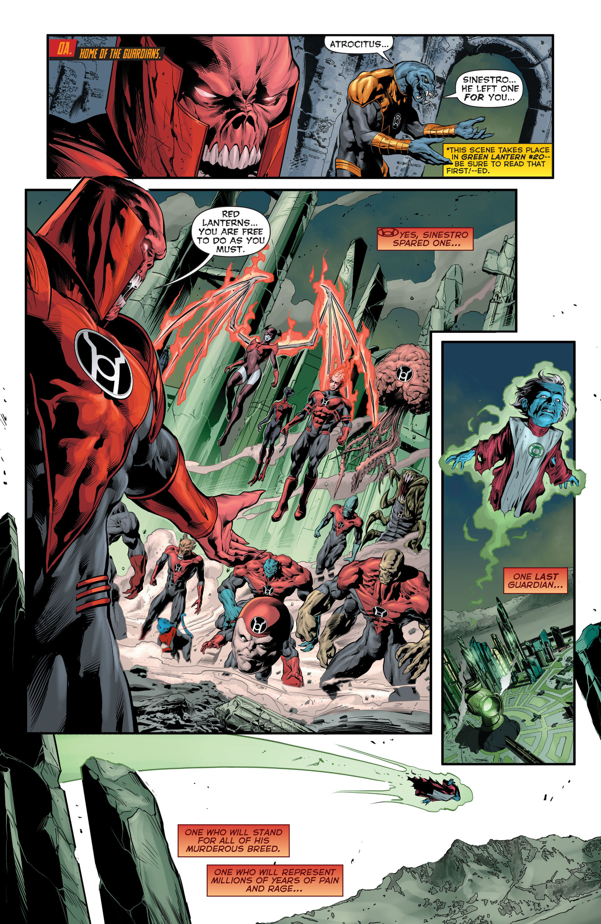 Read online Red Lanterns comic -  Issue #20 - 2