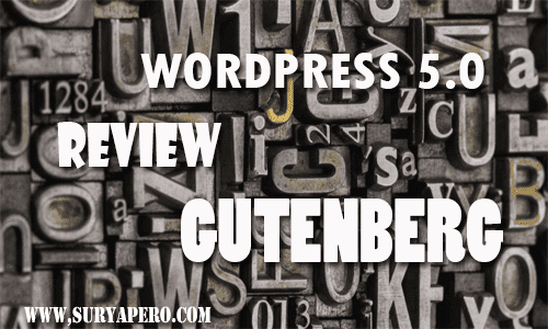 Review Editor Wordpress V.5.0 GUTENBERG + All Fiturs