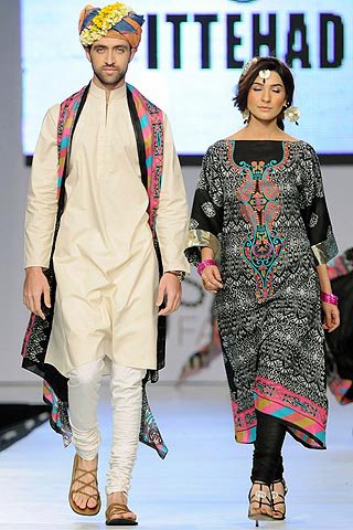 Ittehad Lawn 2012 @ 5th PFDC Sunsilk Fashion Week 2012
