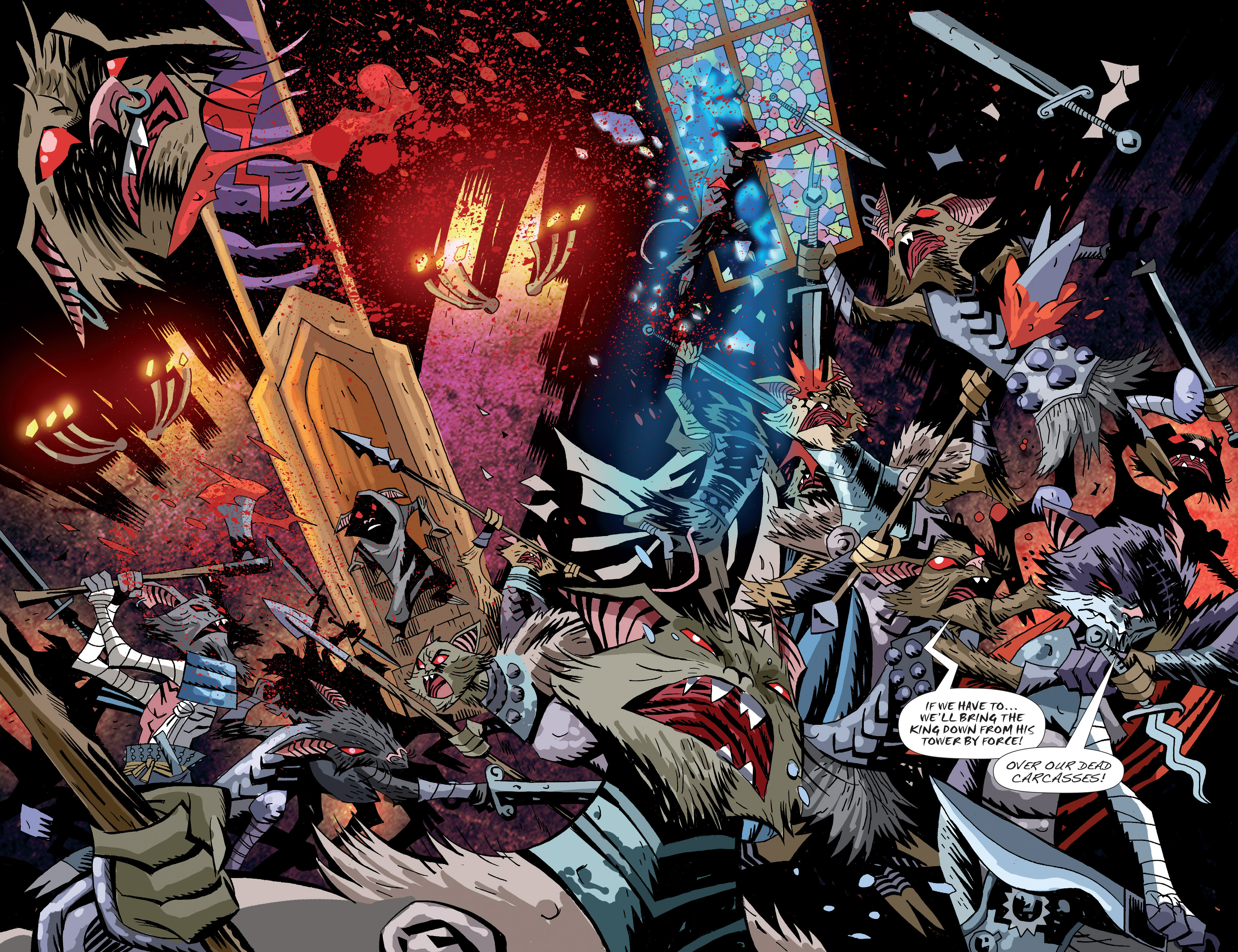 The Mice Templar Volume 3: A Midwinter Night's Dream issue TPB - Page 155