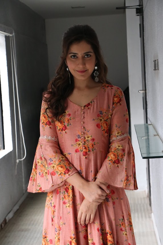 Raashi Khanna at Adanga Maru promotions