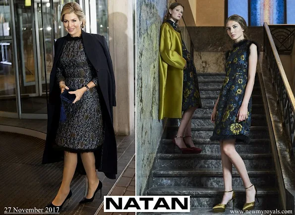 Queen Maxima wore NATAN Dress from Natan Couture FW17 Collection