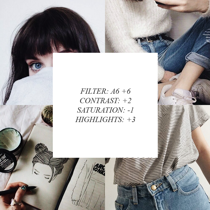 Resultado de imagem para combinação de efeitos vsco