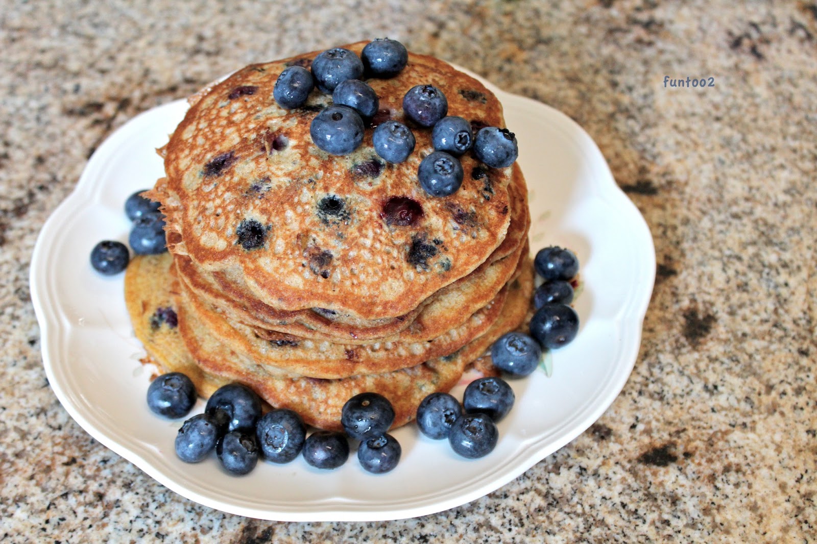 Blueberry Pancakes for Breakfast! 3