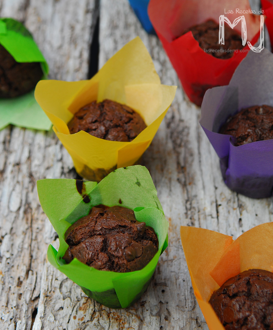 MUFFINS DE CHOCOLATE Videoreceta Las Recetas de MJ