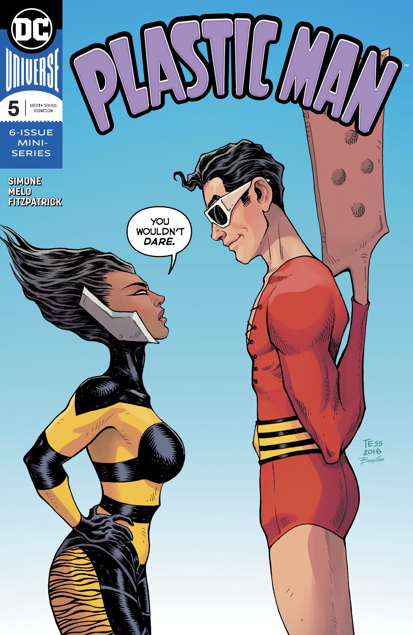 Read online Plastic Man (2018) comic -  Issue #5 - 1